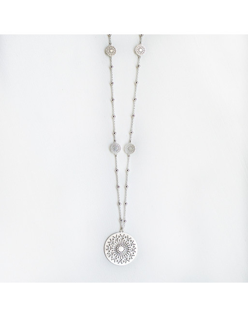 Collar de plata SEU Anima de Mallorca