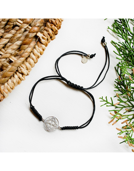 Pulsera de plata CRUZ Anima de Mallorca