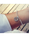 Pulsera de plata CRUZ Anima de Mallorca