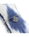 Pulsera de plata CRUZ Anima de Mallorca