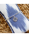 Pulsera de plata CRUZ Anima de Mallorca