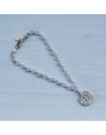 Pulsera de plata CRUZ Anima de Mallorca