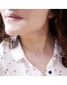 Collar de plata CRUZ Anima de Mallorca