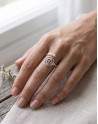 Anillo de plata CRUZ Anima de Mallorca